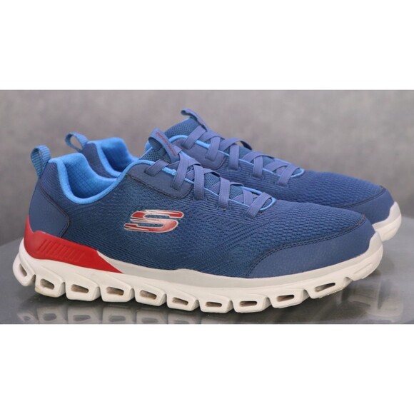 Skechers Glide Step Pro $120 Men's Athletic Sneakers Shoes Size 12 Blue - Picture 5 of 10
